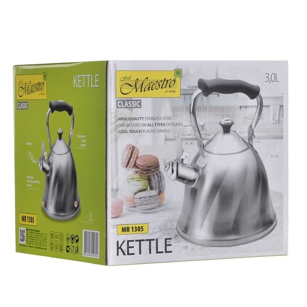 Kedel Feel Maestro MR-1305 Sølvfarvet 3 L