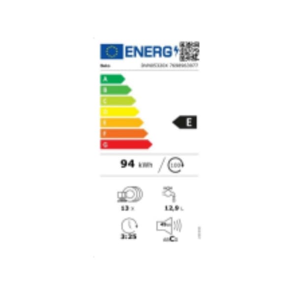 Diskmaskin BEKO DVN05320X 60 cm (60 cm)