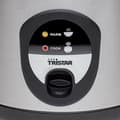 Miniatyrbillede 6 af 9: riskoger Tristar RK-6129 Arrocera 900 W Sølvfarvet Rustfrit stål