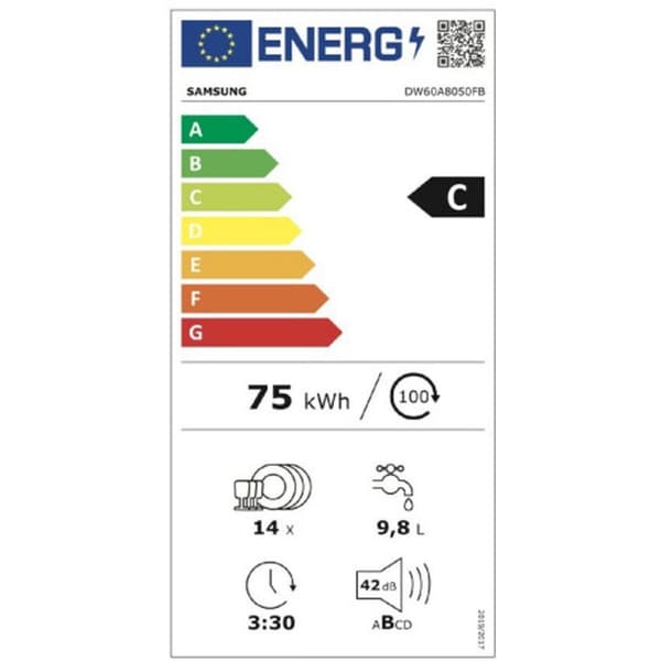 Oppvasker Samsung DW60A8050FB 60 cm