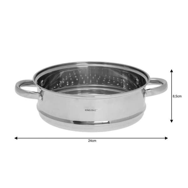 Steamer 24CM Steaming INSERT KINGHOFF KH-1536