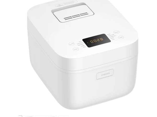 Xiaomi Smart Multifunctional Rice Cooker, Hvit, 3 l, Aluminium, 12 timer, Knapper, 24 timer
