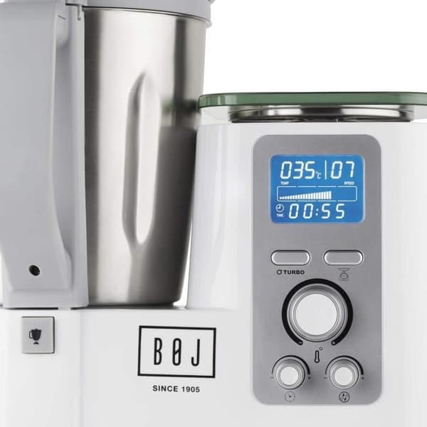 Robot Culinaire BOJ MC-2500 med 2,5 L Rostfritt Stålskål och Ångkokare