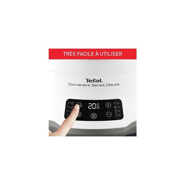 Dampkoker - Tefal - VC502D10 - 9 liter - 900 watt - 8 matlagingsprogrammer