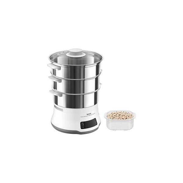 Dampkoker - Tefal - VC502D10 - 9 liter - 900 watt - 8 matlagingsprogrammer