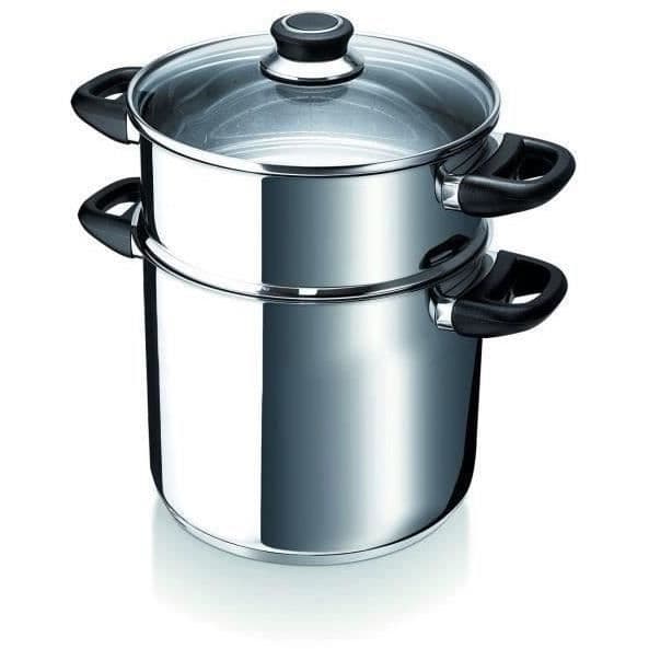 BEKA Polo Couscousmaskin - Ø 24 cm - Rostfritt stål - Alla värmekällor inklusive induktion