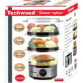 Miniatyrbild 2 av 2: TECHWOOD TCV364 Steamer - Rostfritt stål