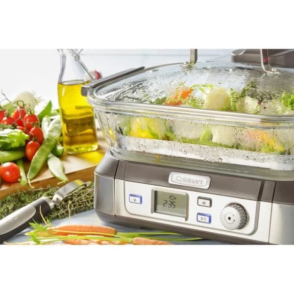 CookFresh ångkokare - CUISINART - STM1000E - 1880W - Kapacitet 5L - 5 program - 3 funktioner