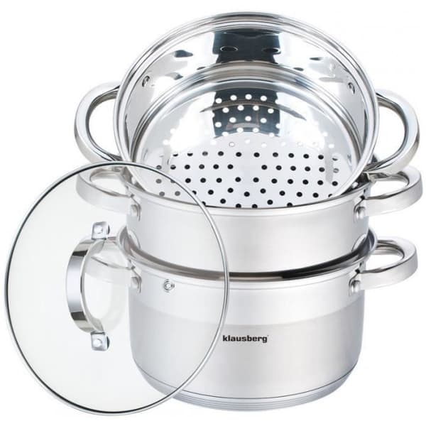 POT A VAPEUR KLAUSBERG 4 ELEM. 18cm KB-7136