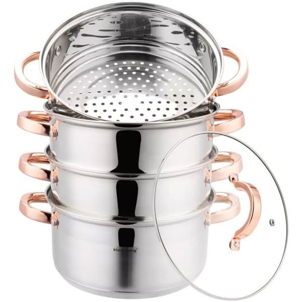 GARNEK PÅ ÅNG KLAUSBERG 5 DELAR 22cm KB-7733 ROSÉ GULD