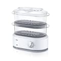 Pikkukuva 2 / 4: BRAUN Identity Collection FS5100WH Höyrystin - Valkoinen - 850W - 3,1L - Turbohöyrytys - Munankeitin