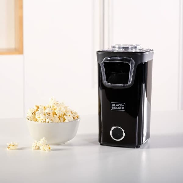 Popcornsmaskine Black & Decker ES9680100B Sort 1100 W