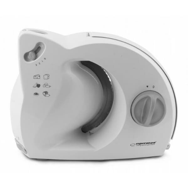 Pålægsmaskine Esperanza EKM017W Hvid 150 W