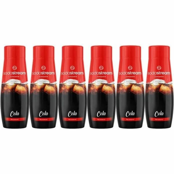 läsk sodastream 440 ml 6 Delar
