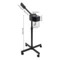 Miniatyrbillede 2 af 2: Ansigtsspa, 800W Hurtig Opvarmning, 360° Rotérbart Sprayhoved,sort