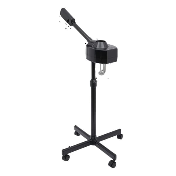 Ansigtsspa, 800W Hurtig Opvarmning, 360° Rotérbart Sprayhoved,sort
