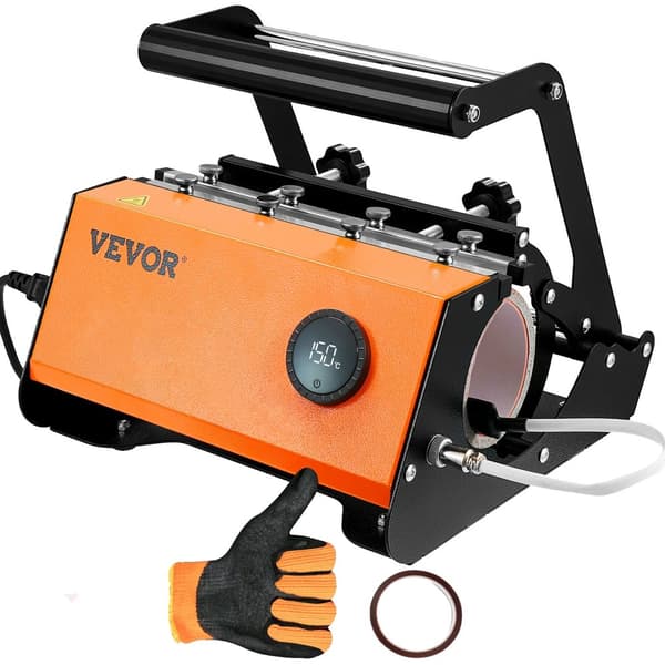VEVOR Tumbler Värmepressmaskin, 620W Effekt, 11-30 oz Kapacitet,600 w