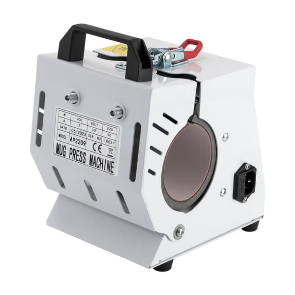 Tumble Heat Press, 300W Effekt, 2.68-2.76 tum Uppvärmningsdiameter, Ljudalarm