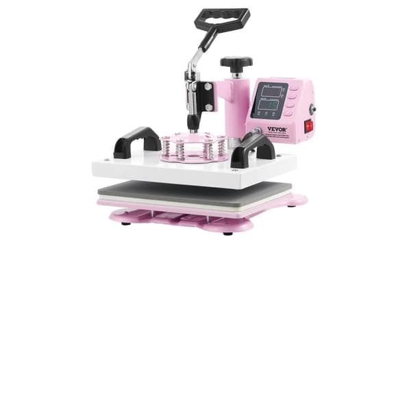 VEVOR Värme Pressmaskin, Hög Effekt 700W, Justerbar Temperatur, Kompakt Design,12x10 tum Enkel