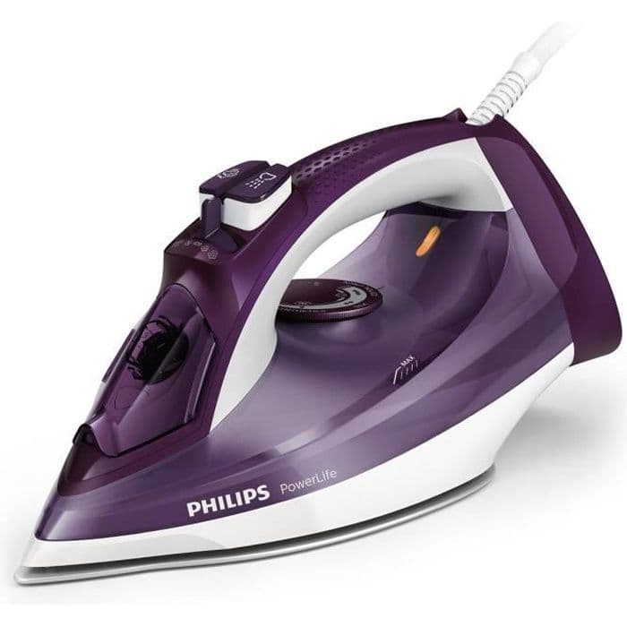 PHILIPS PowerLife Steam Iron - GC2995 / 35 - 40 g / min - 320 ml - Plum