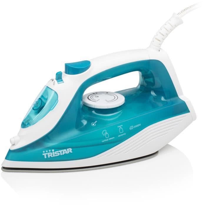 TRISTAR ST-8300 Järn med kontinuerlig ånga 2000W Keramisk sulplatta - Justerbar ånga - 16 g / min