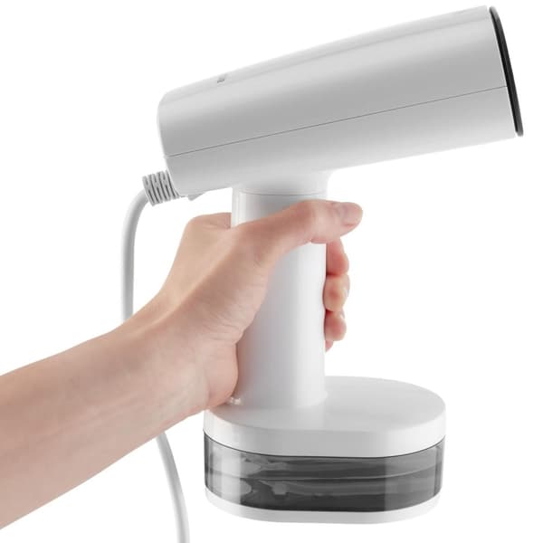 Tøjdamper med 4 tilstande og flaskeadapter, 370 ml, 1640 W - hvid