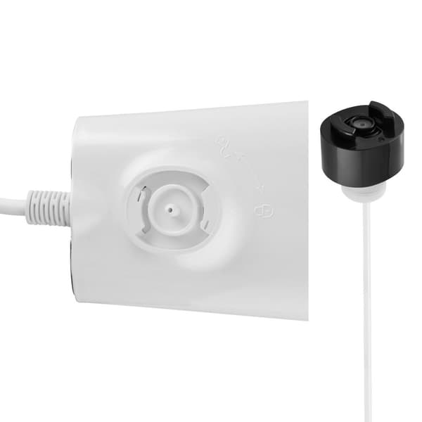 Tøjdamper med 4 tilstande og flaskeadapter, 370 ml, 1640 W - hvid