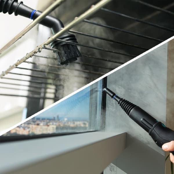 Cecotec Steam cleaner with a maximum power of 2000 W. Cleans and disinfects with perfect results. 750-ml tank. 3 bars of pressure and 35 g/min steam