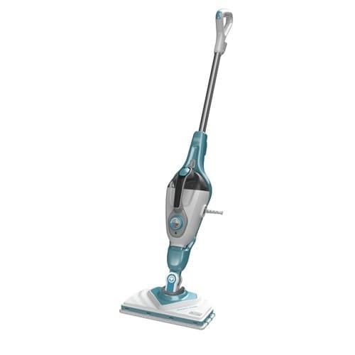 Black & Decker BHSM1610DSM Bärbar ångtvätt 0,5 L 1600 W Aquafärg, Vit