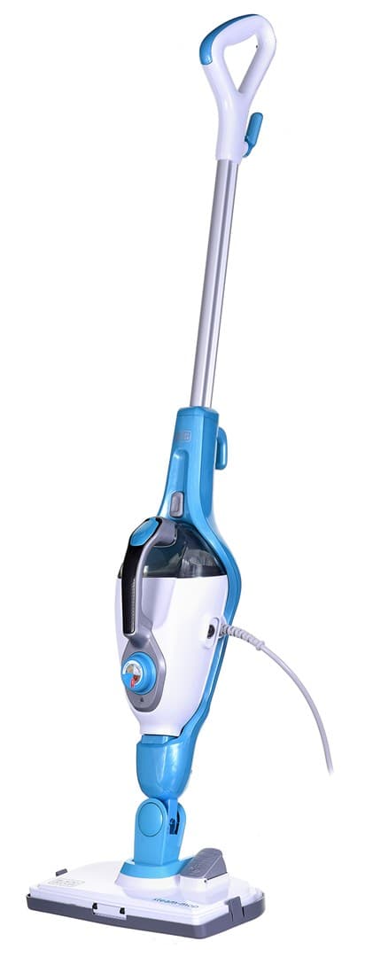 Sort & Decker FSMH1321 damprenser Opretstående damprenser 0,5 L Blå, Hvid 1300 W