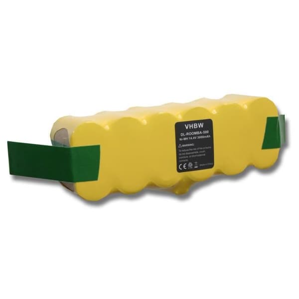 Batteri - vhbw - iRobot Roomba - NiMH - 3000mAh - 14.4V