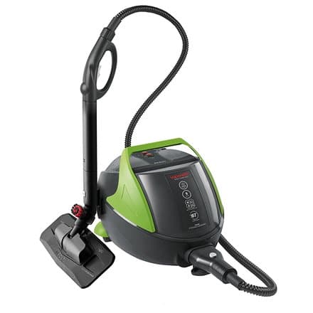 Polti | Steam cleaner | PTEU0280 Vaporetto Pro 95_Turbo Flexi | Power 1100 W | Steam pressure 5 bar | Water tank capacity 1.3 L | Black/Green Sort, Grønn