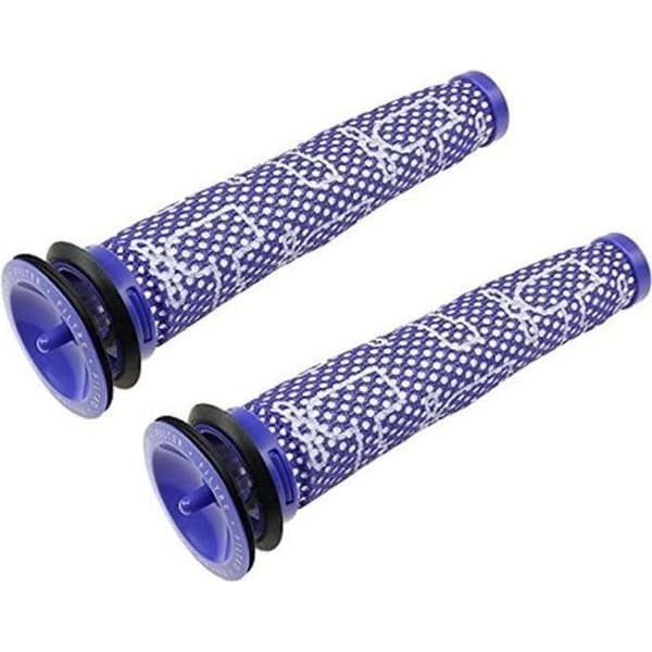 2 x tvättbart förmotorfilter för DYSON DC58 DC59 V6 V8 djurhanddammsugare