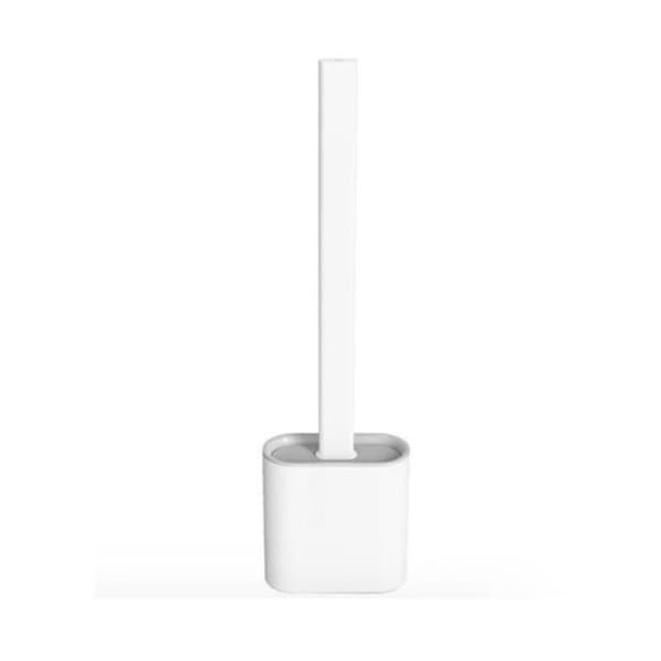 SHOP-STORY - TOALETTBORSTE VIT: Ultra Hygienic Flexible Silikonborste - Vit
