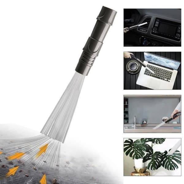 GZ* Dust Dust Brush Munstycke Dammsugare tillbehör för rengöring av små hörn som ventilationshål, tangentbord,