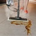Miniatyrbild 3 av 6: KARCHER - Kit med 2 slipande mikrofibermoppar för EasyFix golvmunstycke (1 slipmedel, 1 mycket slipande)