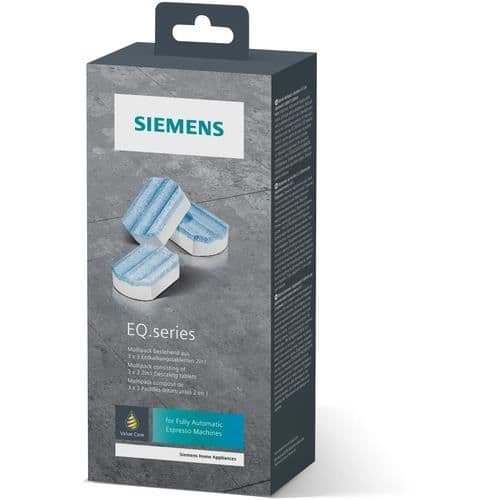 Rengöringstabletter - SIEMENS - TZ 80032A - 16 tabletter - Med påse/utan påse - Blandad