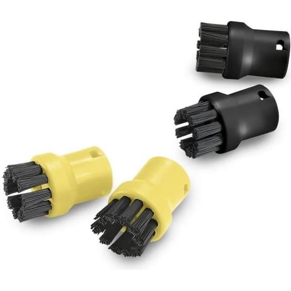 KARCHER 28632640 Rund borstsats - 2 svarta, 2 röda