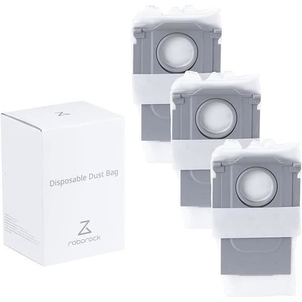 Original återanvändbara dammpåsar för Roborock S8+- S8 Pro Ultra- S7 MaxV Ultra- S7 Pro Ultra- Q7+- Q7 Max Plus- Q5+