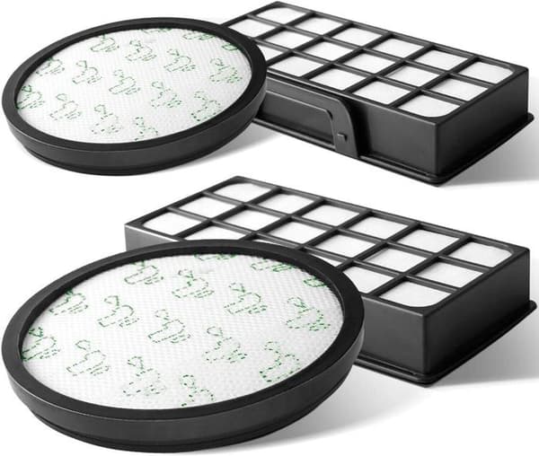 2 delar utbytesfilter för Rowenta X-Trem Power Cyclonic dammsugare ZR006001 RO69xx RO72xx RO7230EA RO7260EA