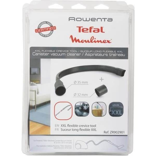 Flexibelt långt munstycke XXL Anpassningsbart Rowenta/Tefal/Moulinex