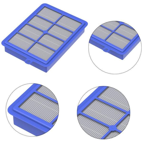HEPA-filter - Electrolux - EFH12/SF1W - 2-pack - Kompatibel med Philips och AEG - 12 cm