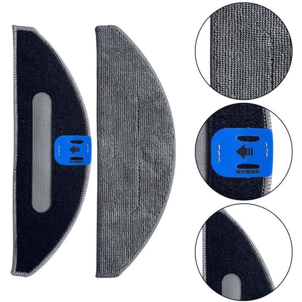 Lingett - iRobot - Roomba Combo J5 J5+ I8 I8+ I5 I5+ - 4-pack - Tvättbar mikrofiber - Blöt mopp