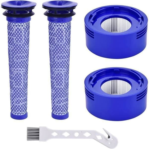 Filter för Dyson V7 Dyson V8 Ersättningsfilter 965661-01 och 967478-01 Pack [2-pack] Phonillico®