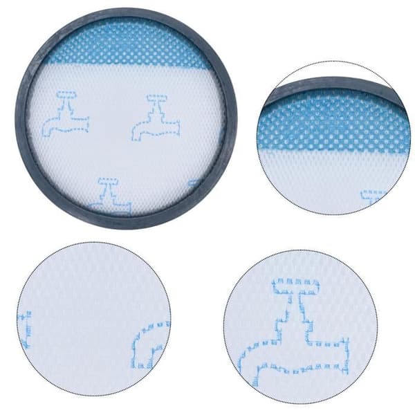 Filtre ersättning ZR78000 - Rowenta - Paket med 2 - Kompatibel med dammsugare - Svart - Tillbehör