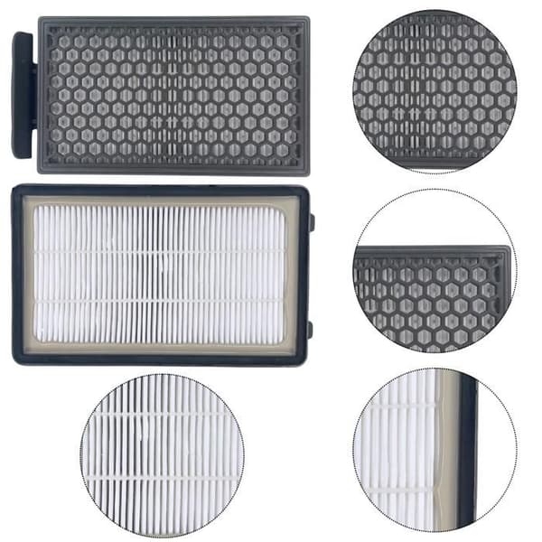 Filtre ersättning ZR78000 - Rowenta - Paket med 2 - Kompatibel med dammsugare - Svart - Tillbehör