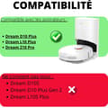Miniatyrbild 2 av 6: Packtillbehör för Dream D10 Plus/L10 Plus/Z10 Pro - Väska/Filt/Trasa/Sidoborste/Utrullningsverktyg Phonillico®