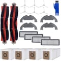 Miniatyrbild 1 av 6: Packtillbehör för Dream D10 Plus/L10 Plus/Z10 Pro - Väska/Filt/Trasa/Sidoborste/Utrullningsverktyg Phonillico®