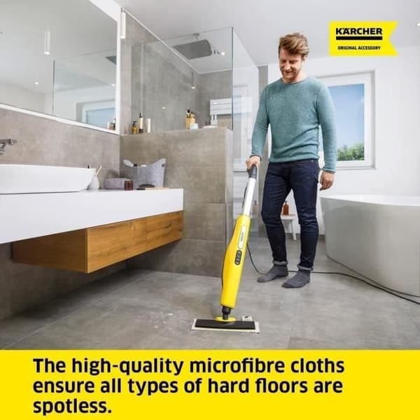 KARCHER Set med 2 mikrofiberdukar för golvmunstycke för EasyFix ångtvätt