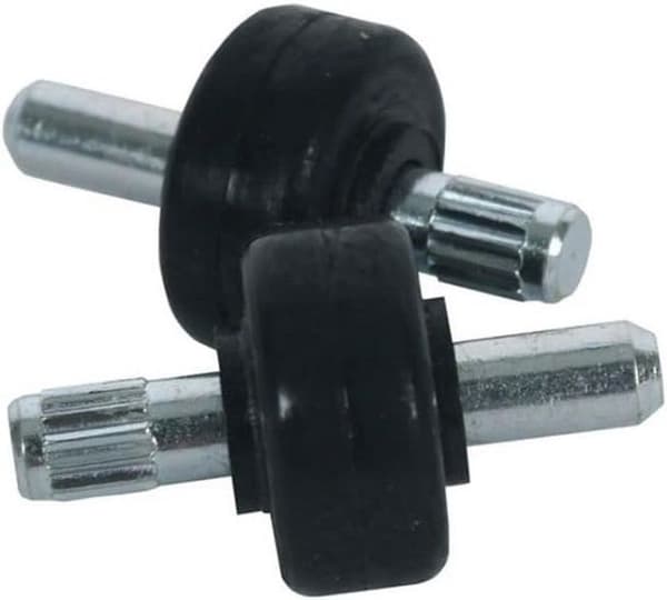 2 främre hjul med axlar för dammsugare SS-2230002510 Kompatibel X-FORCE FLEX RH98A0WO/RH9959WO/RH9829WO